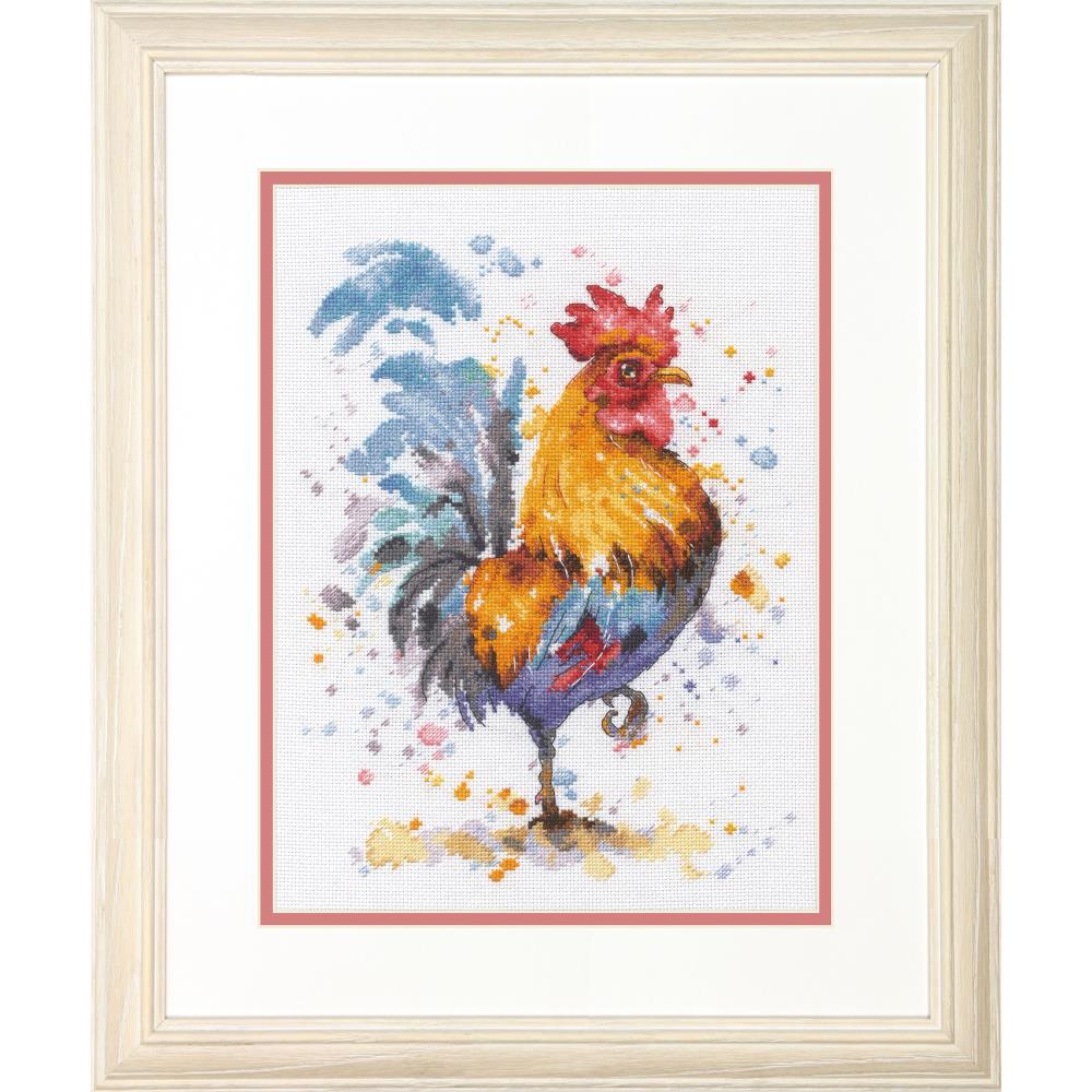 (image for) Rooster Counted Cross Stitch Kit